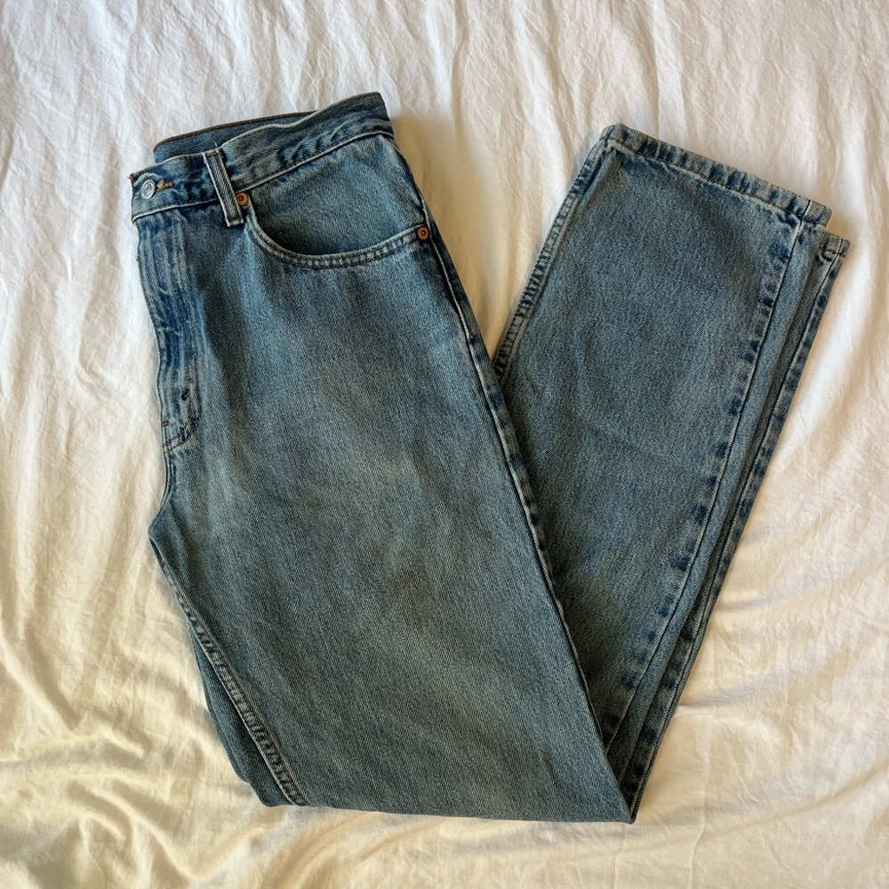 Levi's Blue Straight Jeans Classic Fit
